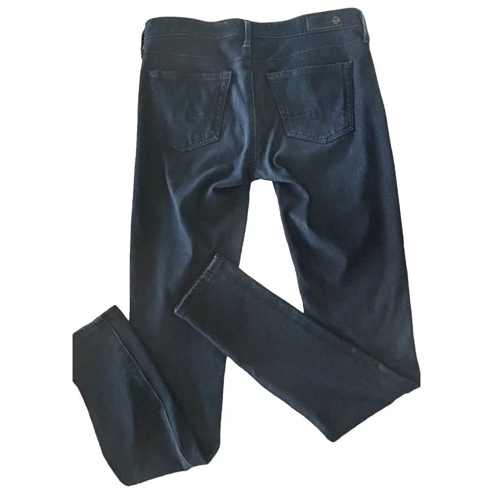 AG Adriano Goldschmied Jeans Womens 27 Blue The legging Ankle Super Skinny Sz 4 - Picture 8 of 10